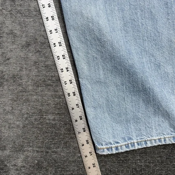 Levi's 550 Men's Relaxed Fit Jeans Blue Size 40x32 Light Wash 100% Cotton - Picture 11 of 16